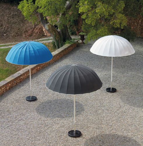 Parasol rond - UMB210 - SIFAS - à mât central / en Sunbrella® / en fibre de verre