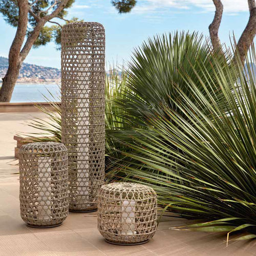 Lampe de sol - FISHMAN - SIFAS - en aluminium / en polyester / contemporaine