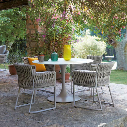 Table contemporaine - KOROL - SIFAS - en verre / en HPL / en céramique