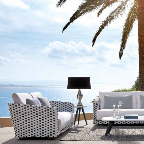 Canapé contemporain - RIVIERA  - SIFAS - de jardin / en Sunbrella® / en polyester
