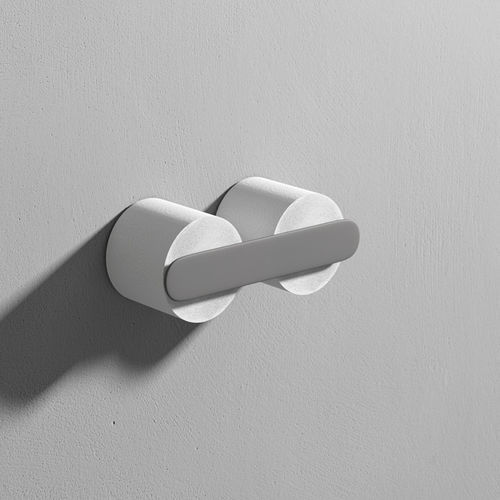Distributeur de papier toilette mural - MOON - Rexa Design - en métal / pour 2 rouleaux / professionnel