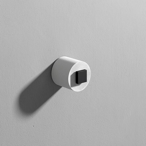 Distributeur de papier toilette mural - STONE - Rexa Design - en métal / noir / professionnel