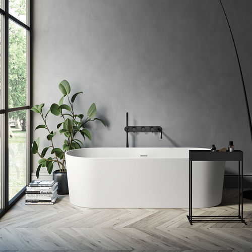 Baignoire ovale - MyPlanet - Rexa Design - en îlot / pour habitat / en Korakril™
