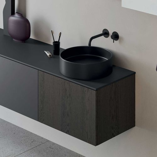 Vasque à poser - Rexa Design - en céramique / ronde / sans trou
