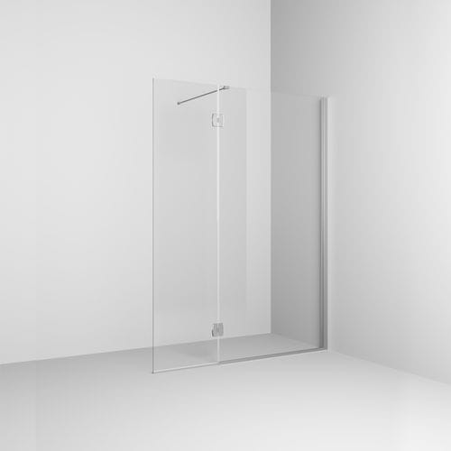 Paroi de douche fixe - Rexa Design - rectangulaire / d'angle / en verre trempé