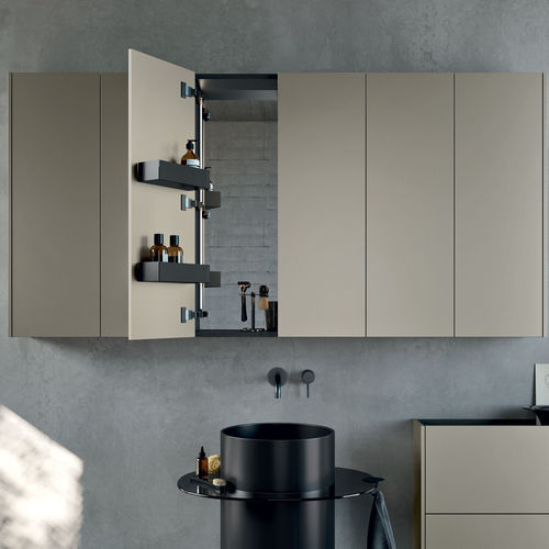 Miroir mural - Vision  - Rexa Design - contemporain / rectangulaire / en bois laqué