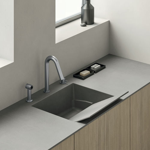 Mitigeur de vasque - Laundry  - Rexa Design - à poser / en laiton / 3 trous