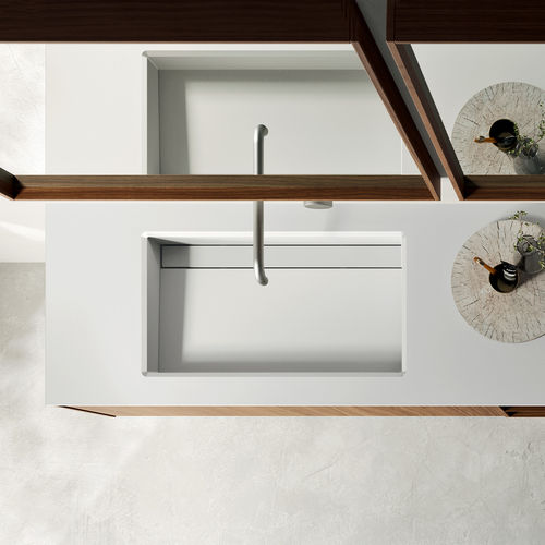 Plan vasque en Korakril™ - Rexa Design - sur mesure