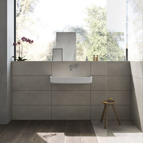 Salle de bain contemporaine - VISION ICON - Rexa Design - en Corian® / en Korakril™ / professionnelle