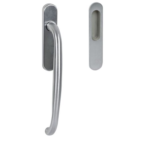 Poignée de porte - 400 CS / 400C CS / 400C BK - Groël Handle Design - en métal / contemporaine