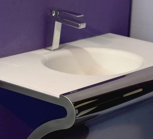 Vasque sur pied - VENTI CORIAN - Componendo - en inox / en Solid Surface / sur mesure