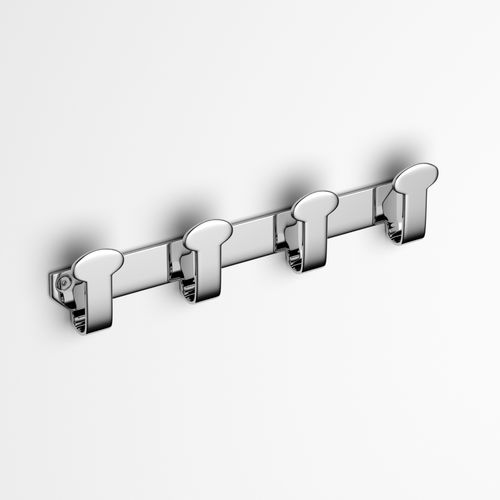 Patère contemporaine - TUY - Componendo - en inox / quadruple / laquée