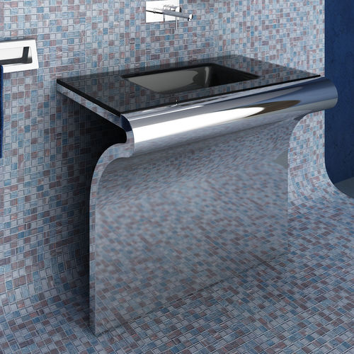 Vasque sur pied - VENTI TOP GLASS - Componendo - en verre / sur mesure / personnalisable