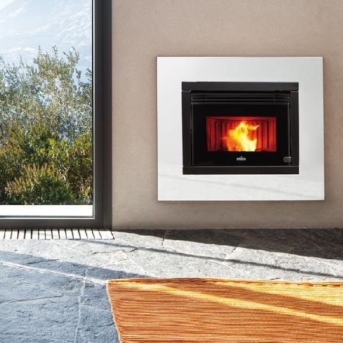 Poêle à granulés - R 1000 - Ravelli - 0 - 5 kW / 5 kW - 10 kW / mural