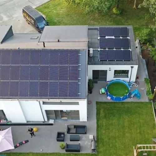Panneau photovoltaïque monocristallin - SUPREME™ - BISOL - pour chauffage / coloré / pour toiture