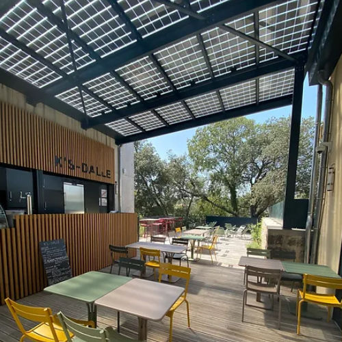 Panneau photovoltaïque monocristallin - LUMINA - BISOL - pour chauffage / transparent / pour toiture