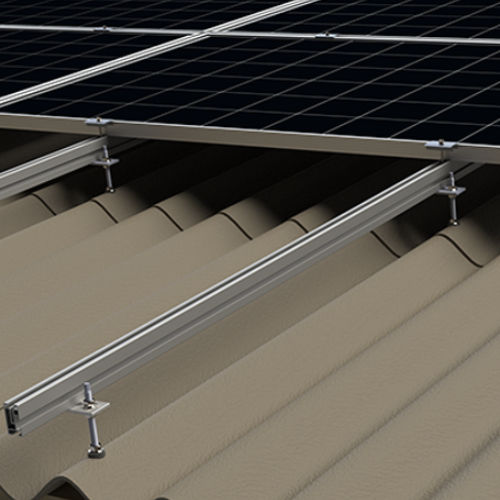Système de montage pour toiture en tôle ondulée - ROBUST BOLT - BISOL - pour applications photovoltaïques