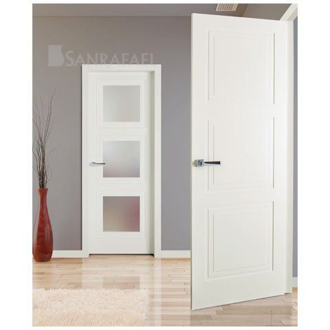 Porte d'intérieur - LIFESTYLE : 9300W VA3 - Puertas Sanrafael - en bois / battante / vitrée