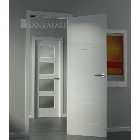 Porte d'intérieur - LIFESTYLE : 9400R VA4 - Puertas Sanrafael - en bois / battante / pleine