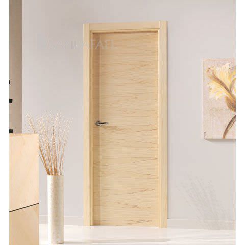Porte d'intérieur - L62 - Puertas Sanrafael - en bois massif / battante / pleine