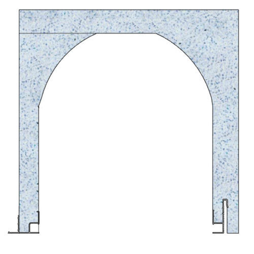 Linteau/coffre en polystyrène - 28 S 29 - FIXOLITE - isolant / en forme de U