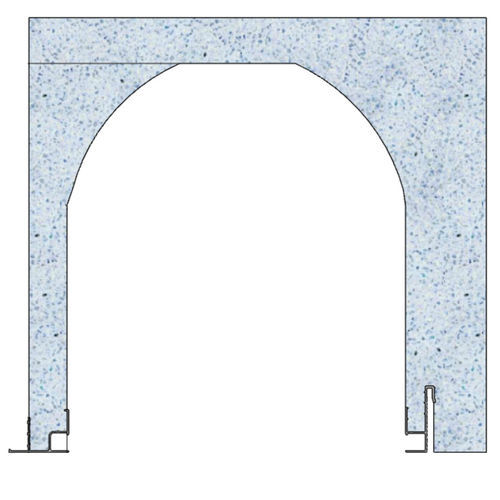 Linteau/coffre en polystyrène - 30S29 - FIXOLITE - isolant / en forme de U