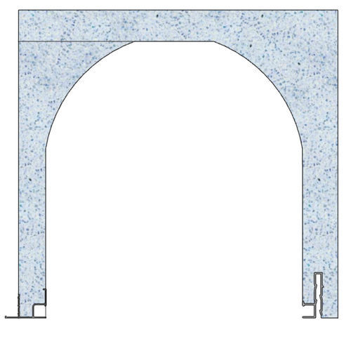 Linteau/coffre en polystyrène - 31 S 30 - FIXOLITE - isolant / en forme de U
