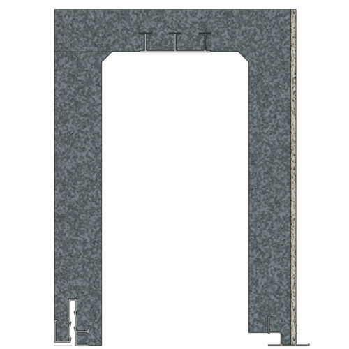 Linteau/coffre en polystyrène - BSO 23 H 32 - FIXOLITE - pour store / en forme de U