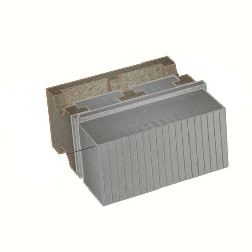 Bloc de coffrage en polystyrène - B-HI50/12+34	 - FIXOLITE - pour mur / pour sol / isolant