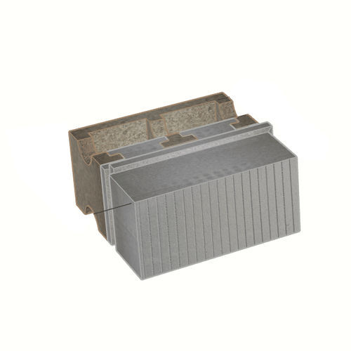 Bloc de coffrage en polystyrène - B-HI50/14+32 - FIXOLITE - pour mur / pour sol / isolant