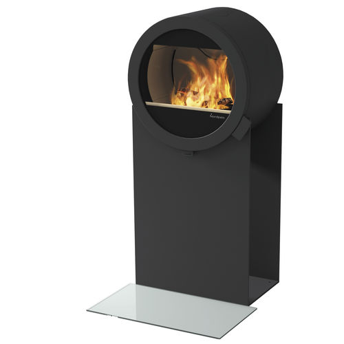 Poêle à bois - ME - Nordpeis - 5 kW - 10 kW / au sol / à 3 faces
