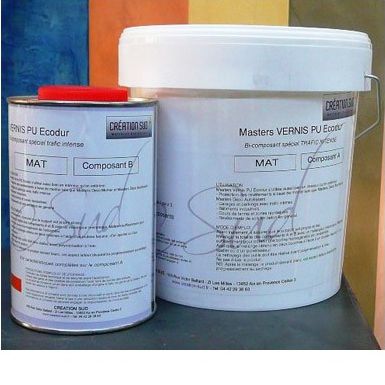 Vernis de protection - MASTER ECODUR - Creation sud - pour béton / brillant / satiné