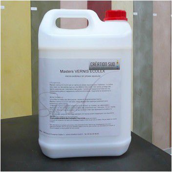 Vernis d'étanchéité - MASTERS : MVECOLEX5 - Creation sud - de protection / pour béton / satiné