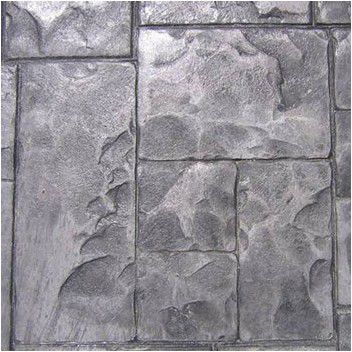 Sol en béton imprimé - ASHLAR SLATE : IDAS-01R - Creation sud - pour extérieur / pour le tertiaire / texturé