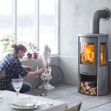 Poêle à bois - 556T STYLE - Contura - 0 - 5 kW / 7 kW / contemporain