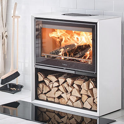 Poêle à bois - 310 - Contura - 7 kW / contemporain / en fonte