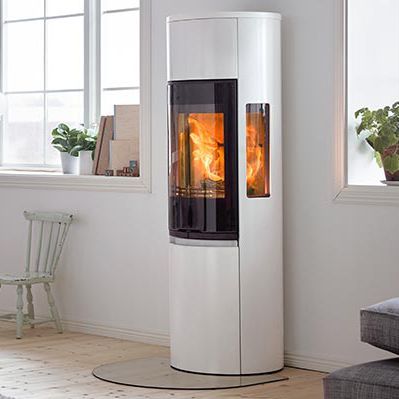Poêle à bois - 596 STYLE - Contura - 0 - 5 kW / 5 kW - 10 kW / à 3 faces