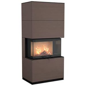 Cheminée à bois - I51S - Contura - à poser / à 3 faces / à foyer fermé