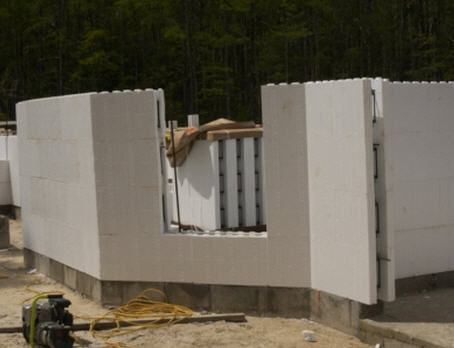 Bloc de coffrage en polystyrène - ANGLE - Fox Blocks - pour mur / isolant / d'angle