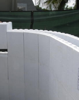 Bloc de coffrage en polystyrène - RADIUS - Fox Blocks - pour mur cintré / isolant