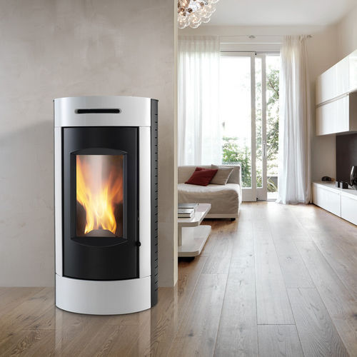 Poêle à granulés - TOUR - Caminetti Montegrappa - 0 - 5 kW / 9 kW / contemporain