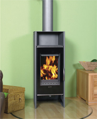 Poêle à bois - C4  - Color Emajl Doo - contemporain / en métal