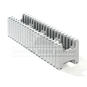 Bloc de coffrage en polystyrène expansé PSE - MC 1/25 - izodom 2000 polska - en Néopor® / pour mur / isolant
