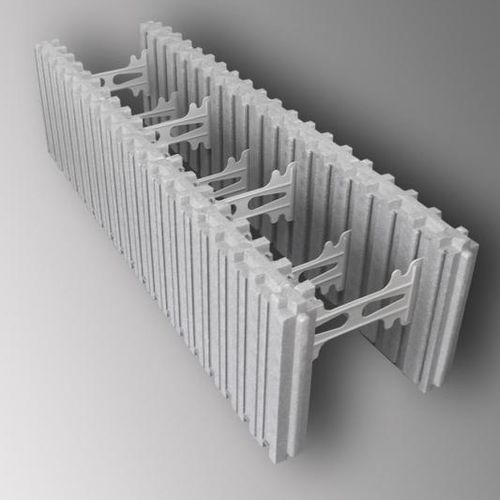 Bloc de coffrage en polystyrène expansé PSE - MCF 1/30 - izodom 2000 polska - en Néopor® / pour mur / isolant