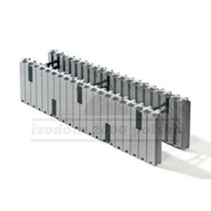 Bloc de coffrage en polystyrène expansé PSE - MCFU 1/25 - izodom 2000 polska - en Néopor® / pour mur / isolant