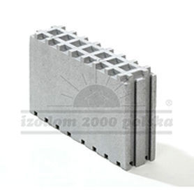 Bloc de coffrage en polystyrène expansé PSE - OC 0,4/2 - izodom 2000 polska - en Néopor® / pour mur / pour bâtiments