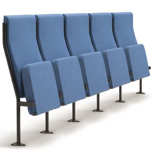 Chaise d'auditorium contemporaine - AUDIO - FORAFORM AS - d'intérieur / en tissu / tapissée