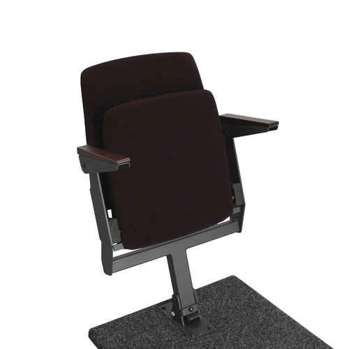 Chaise d'auditorium contemporaine - IBIS - FORAFORM AS - d'intérieur / en tissu / tapissée