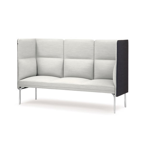 Canapé contemporain - SENSO - FORAFORM AS - en tissu / avec dossier haut / marron