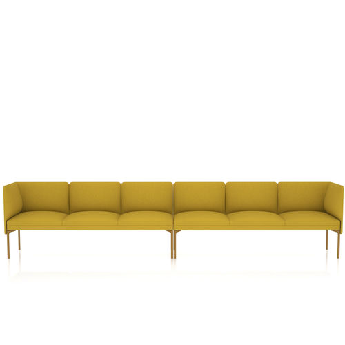 Canapé modulable - SENSO - FORAFORM AS - contemporain / en tissu / marron